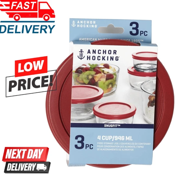 Anchor Hocking Recipientes De Almacenamiento De Alimentos De | Envío gratis Anchor Hocking Recipientes De Almacenamiento De Alimentos De | Envío gratis