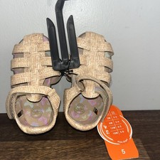 Toddler Size 2 Girl Light Pink Butterfly Sandal New With Tags