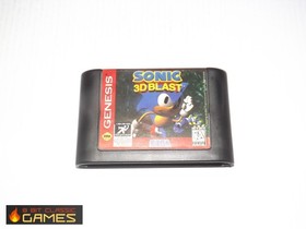 Sonic 3D Blast  COMPLETE BOX  - Sega Genesis - 35a