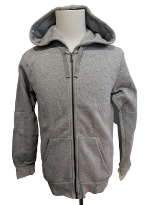Adidas Full Zip Kapuzenjacke Grau Größe S Hoodie Sportswear Training