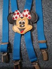 Vintage Walt Disney Productions Minnie Mouse Suspenders