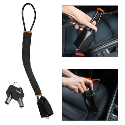 Steering Wheel Lock The Club Twin Hooks Anti Theft Universal Car Van Truck SUV