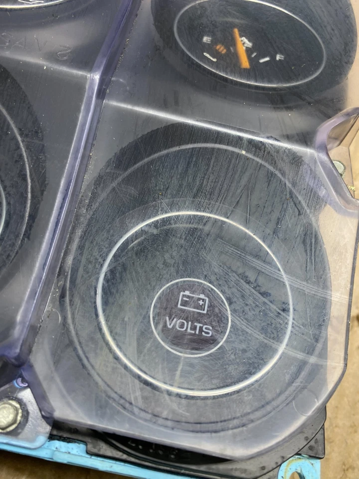 Pontiac Grand Prix 1981 1987 aceite combustible temperatura batería medidor tablero panel v1515 DG Foto 4 de 4