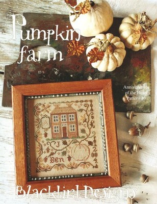 Pumpkin Farm by Blackbird cross stitch pattern