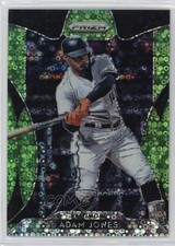2019 Panini Prizm Lime Green Donut Circle Prizm 131/199 Adam Jones #1 0q3