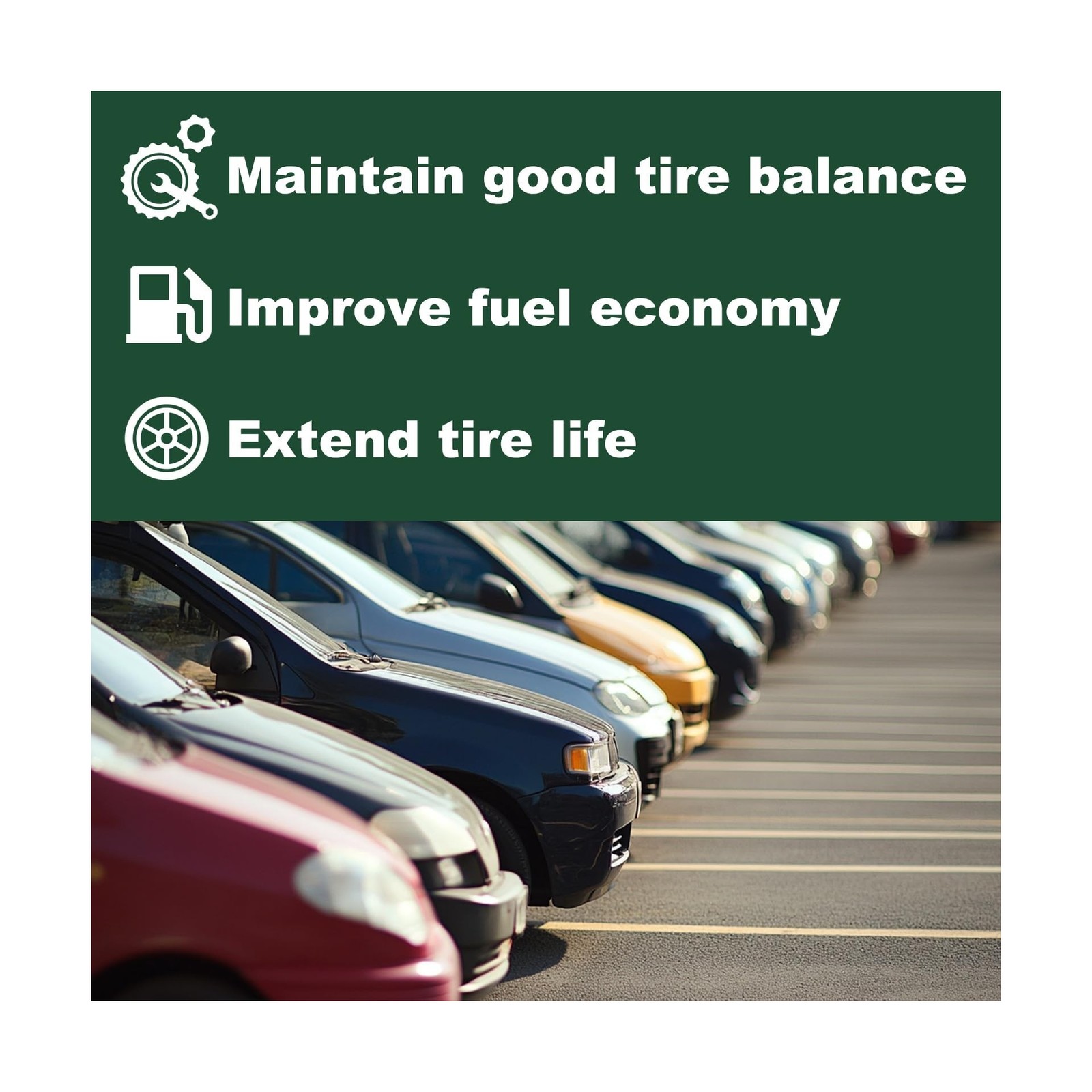 Tire Balance Beads 4 oz x 4, Balancing Beads for Truck Tires with Installatio... thumbnail 4