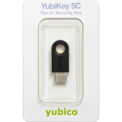 Yubico USB Passwort Manager Stick YubiKey 5C Schwarz/Gold 5060408461488