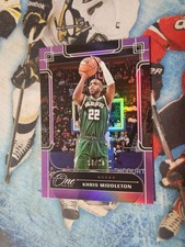 2023-24 Panini One and One #95 Khris Middleton Purple #/25