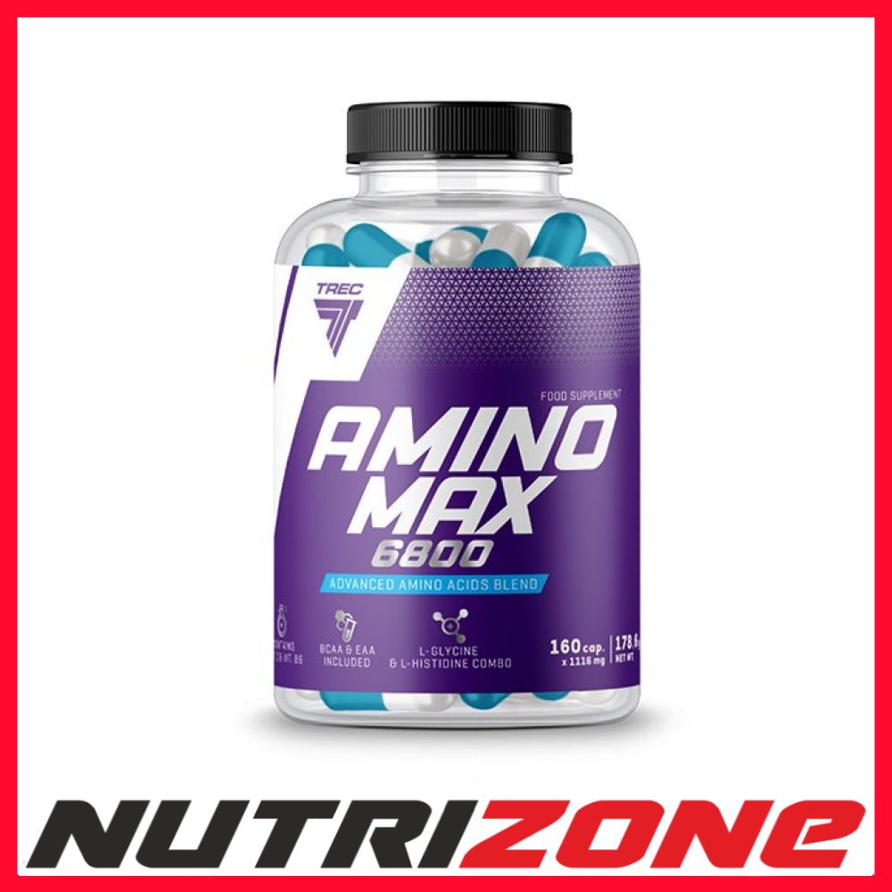 Trec Nutrition Amino Max 6800 - 160 Capsules - Image 2