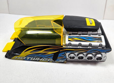 2003 Hot Wheels Yellow 2X Dual Power Launcher B5696 Mattel