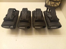 Thule Crossroad 450 Foot Pack Set Of 4 For Raised Rails Square Load Bars