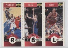 1996-97 Collector's Choice Mini-Cards Theo Ratliff Shawn Bradley Luc Longley x6a