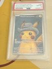 New ListingPikachu Grey Felt Hat 2023 Pokemon x Van Gogh SVP 085 PSA 10