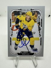 Brady Skjei Signed Autograph 2025-26 O-Pee-Chee Card #173 Hurricanes Predators