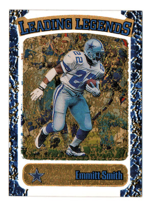 EMMITT SMITH 1998 Topps Leading Legends Acetate Insert Football Card #3L7 DALLAS