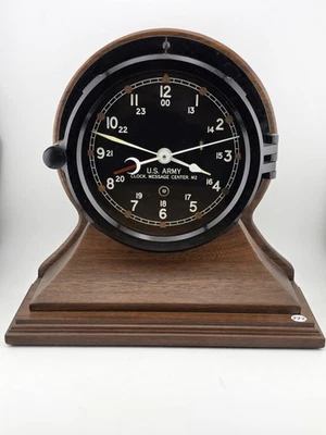 Chelsea US Navy Ship's Clock Antique Maritime Clocks for sale | eBay