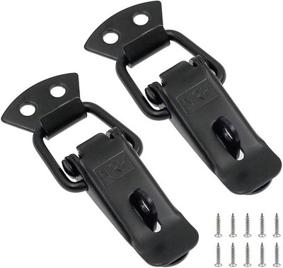 Stainless Steel Spring Loaded Toggle Lock Clasp Buckle Latch for Cabinet Boxe...