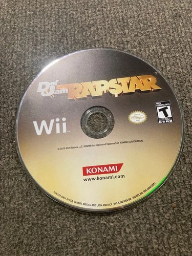 Def Jam Rapstar Nintendo Wii - Disc Only Tested