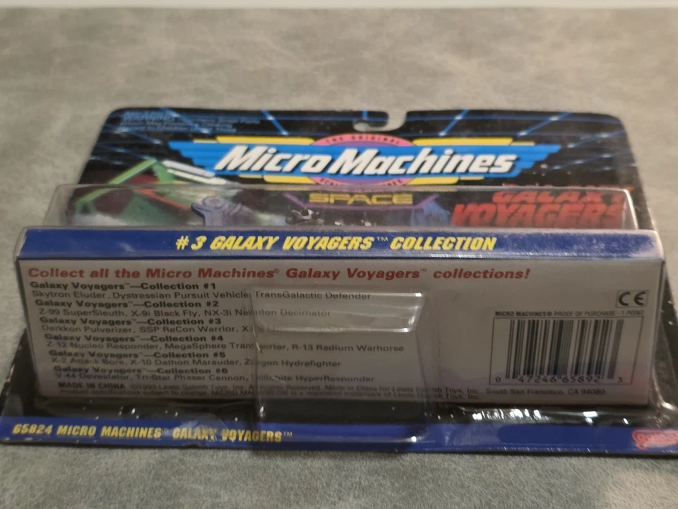 Vintage Galoob Micro Machines Space Series #3 Galaxy Voyagers - 1990s - NISP! - Image 3 of 4