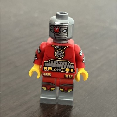 LEGO Deadshot Minifigure DC: Red & Gray Detailed Printing Super Heroes