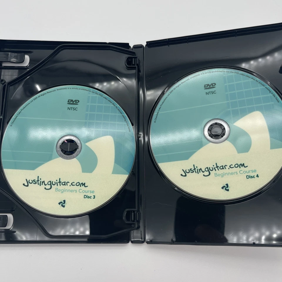 Justinguitar Beginners Method 4 DVD Set Justin Sandercoe On Guitar Foto 4 de 4