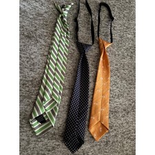 LOT OF THREE BIG BOYS TIES IN VARIOUS COLORS/PATTERNS - excellent condition