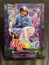 2025 Topps Update ✨Mystical✨ #MYS-16 Matt Shaw (RC) Chicago Cubs 🐻