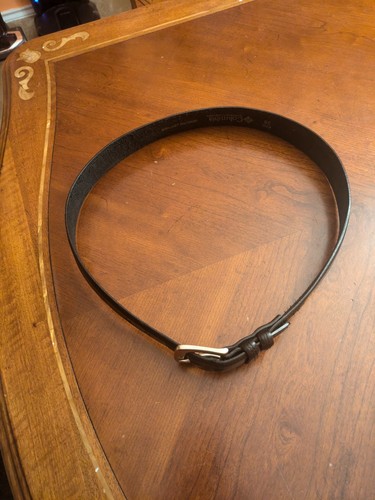 Columbia Arbeitsgürtel schwarz Echtleder - Herren Größe 38 - Bild 3 von 13