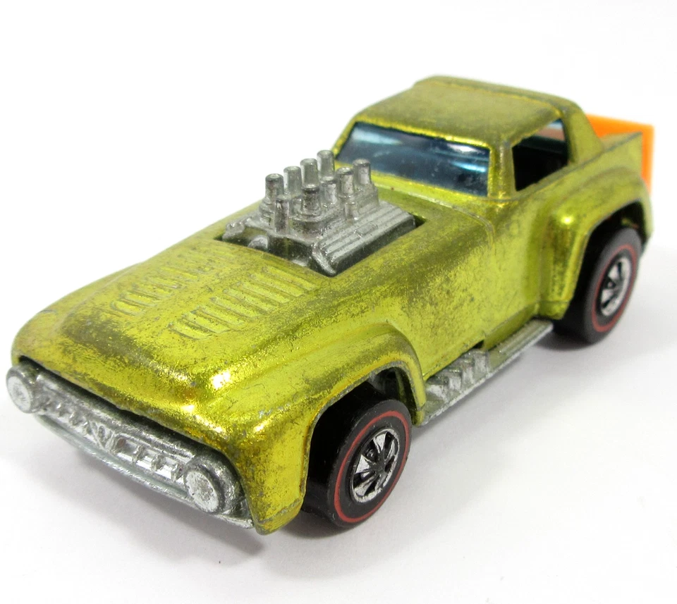 Mattel Hot Wheels Redlines pedido corto verde claro 1970 vintage Hong Kong Foto 2 de 4