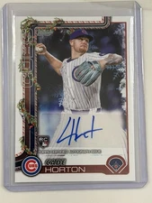 CADE HORTON Auto /200 Player Autographs PA-CH Chicago Cubs - 2025 Topps Holiday