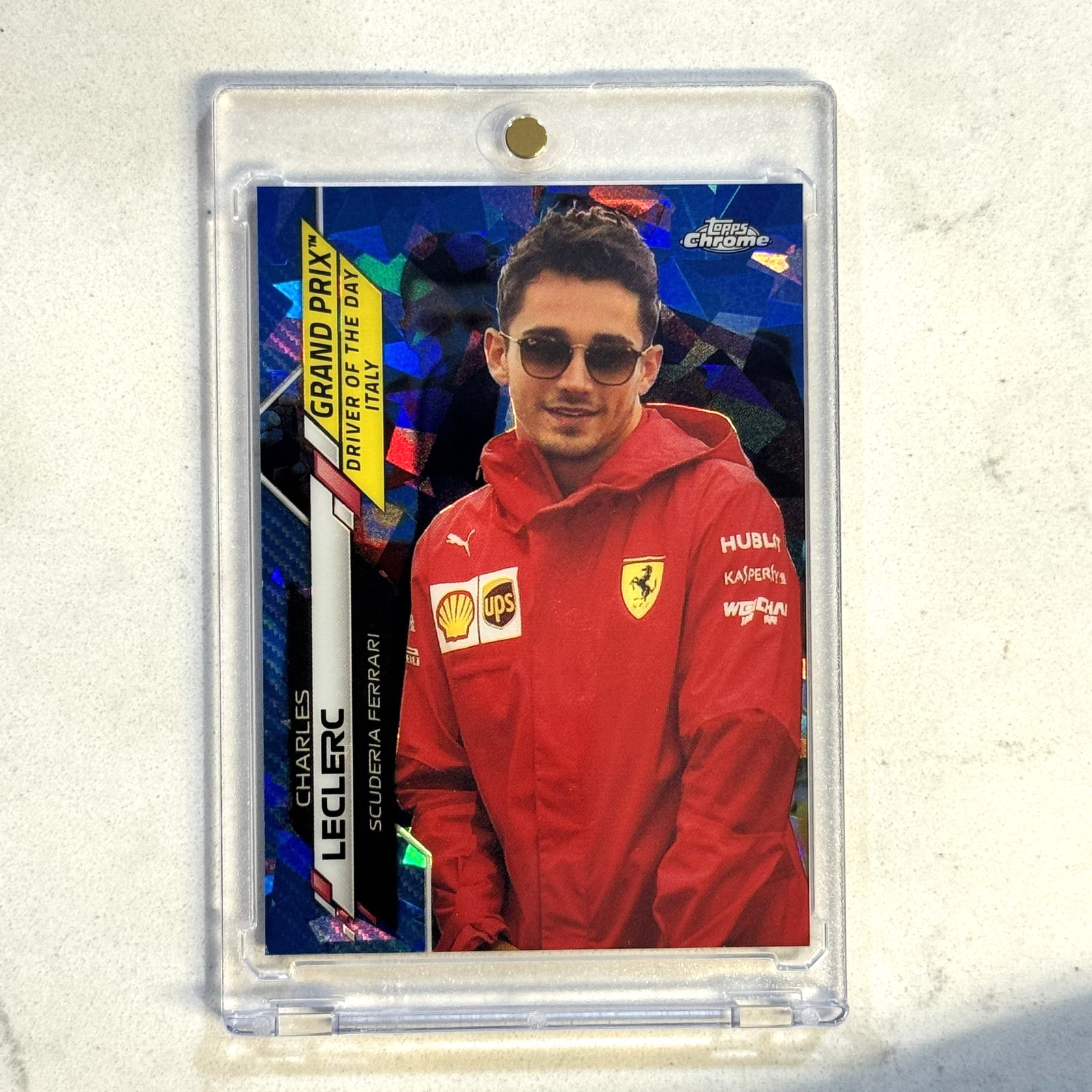 2020 Topps Chrome Sapphire Formula 1 F1 #167 Charles Leclerc