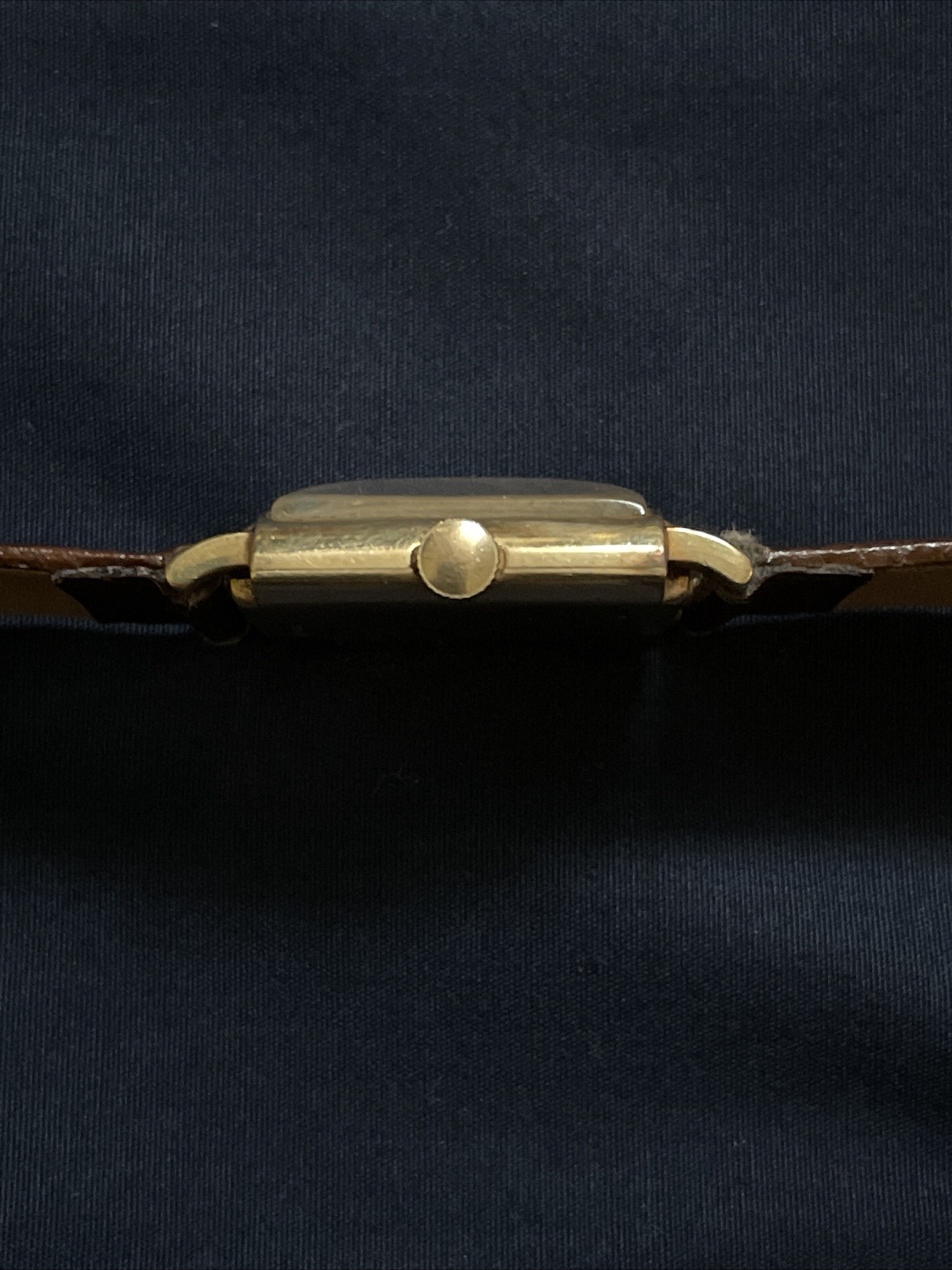 Working 1947 Lord Elgin Rectangular Art Deco 14k … - image 4