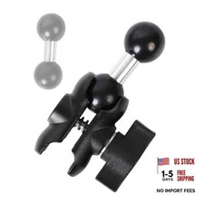Double Socket Arm with 1" Double Ball Adapter - 1" to 1" Adapter with 2.36" Arm