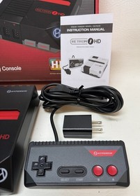 Hyperkin RetroN 1 HD NES Gaming Console Black HDMI & Box - EXCELLENT