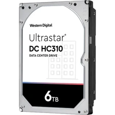 Western Digital 6TB Ultrastar DC HC310 SATA HDD 7200 RPM Class SATA 6 Gb/s 256MB