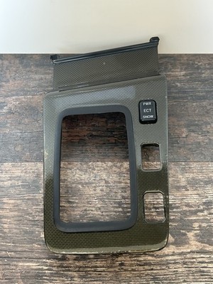 Genuine Toyota Chaser Tourer V JZX100 Carbon Shift Panel Surround 58821-22330