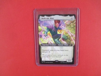 MTG- Molecule Man (Extended Art) - Commander: Marvel Super Heroes (MSC) NMT