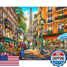 Springbok 1000 Piece Jigsaw Puzzle Paris Afternoon 33-11096 Made in USA