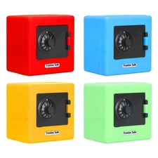 Children Money Storage Case Simulation Safe Box Coded Lock Coin Cash Saving Box