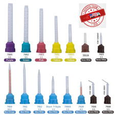 100PK Dental Mixing Tips for Impression Material, C B,Cements High Performance