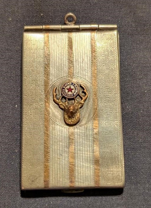 Лоси Antique Sterling Silver & 14k