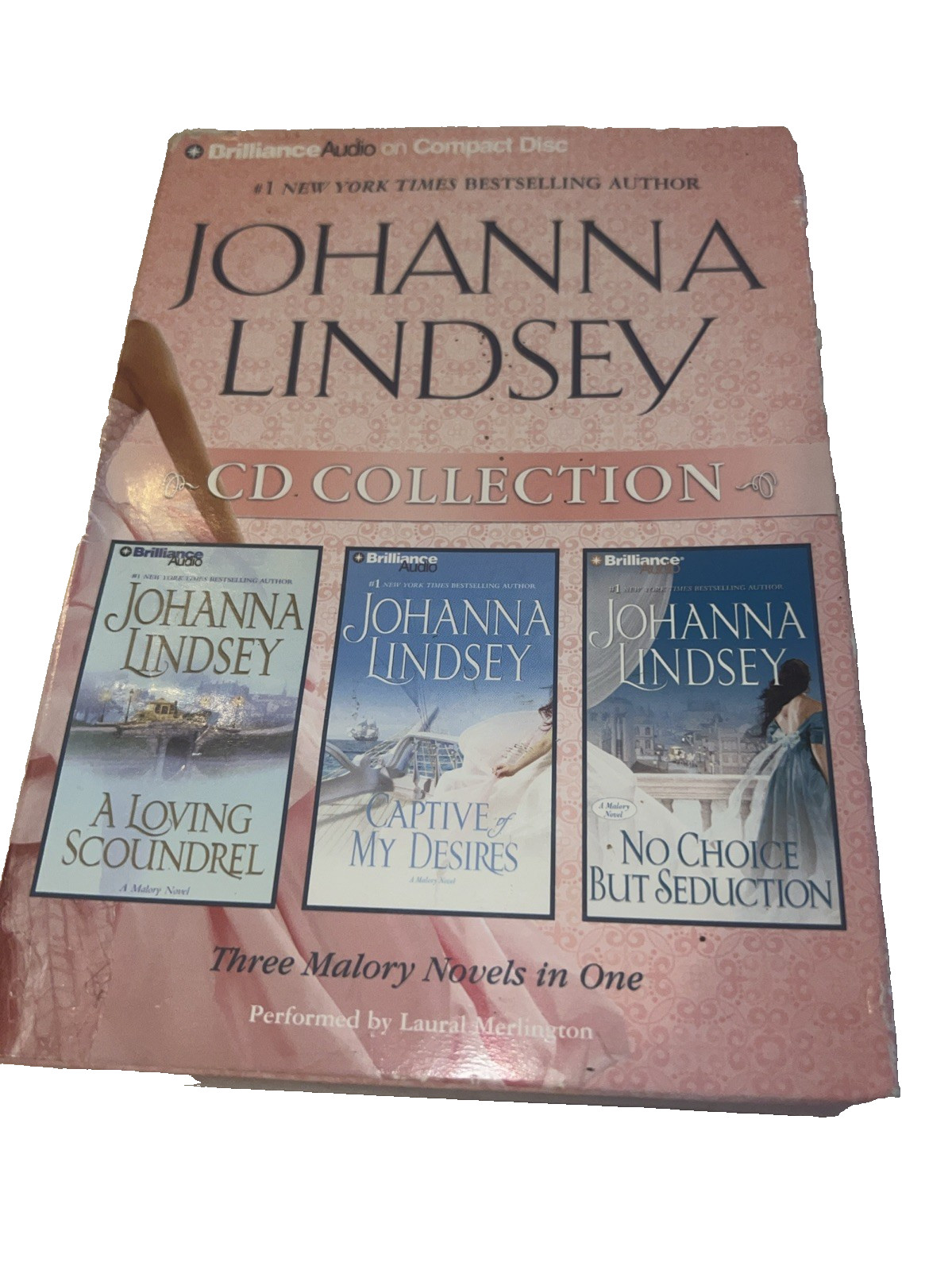 Johanna Lindsey - 3 Stories On Audiobook CDs A loving scoundrel