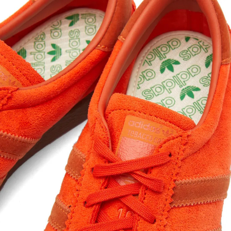 Adidas Tobacco Green GX6939 Collegiate Orange / Fox Orange