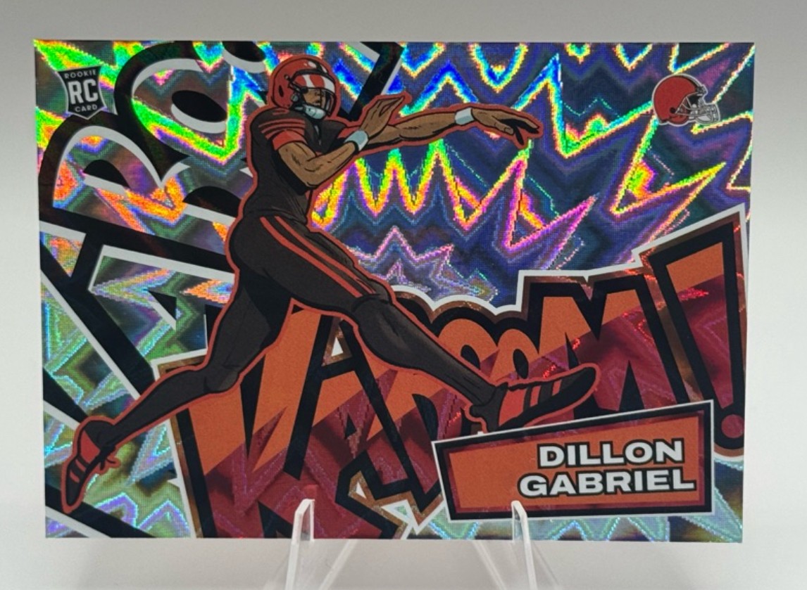 2025 Panini Absolute - Kaboom! Horizontal Dillon Gabriel #5 (RC)