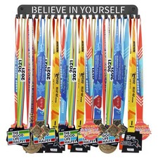 Medal Display Rack Metal Medal Hanger Holder Organizer Wall Mounted