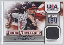 2014 Panini Elite Extra Edition USA Baseball 18U Game Jerseys Kale Breaux 9t3