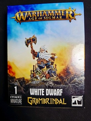 WARHAMMER AGE OF SIGMAR GROMBRINDAL, THE WHITE DWARF SPECIAL EDITION WD-22 NEW