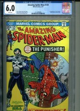 AMAZING SPIDER-MAN #129 CGC 6.0 WP 1st Appearance of the Punisher Marvel