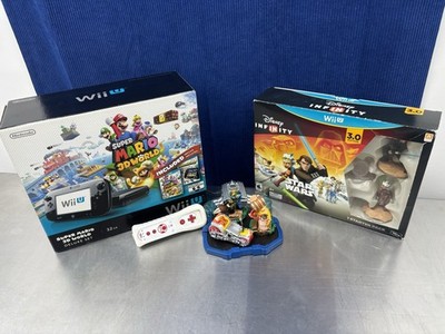 Wii U Super Mario 3D World Deluxe Set Bundle Starwars And Skylanders Sets