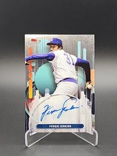 2025 Topps Finest Baseball Chicago Cubs Fergie Jenkins Base Autograph FA-FJ